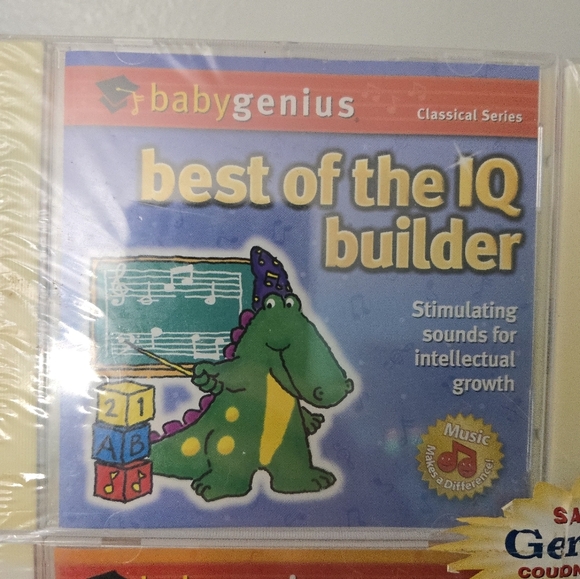 2001 Baby genius set of 4 learning cd’s classical Series - Picture 5 of 7